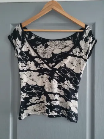 T-shirt blouse florale