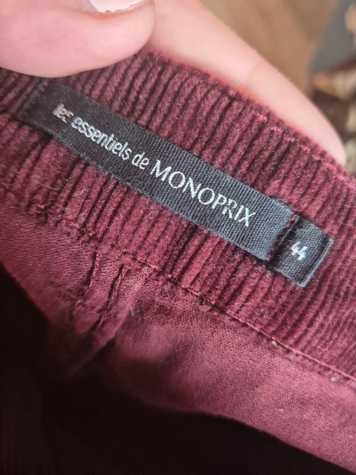 Pantalon velours Monoprix 44 - photo numéro 8