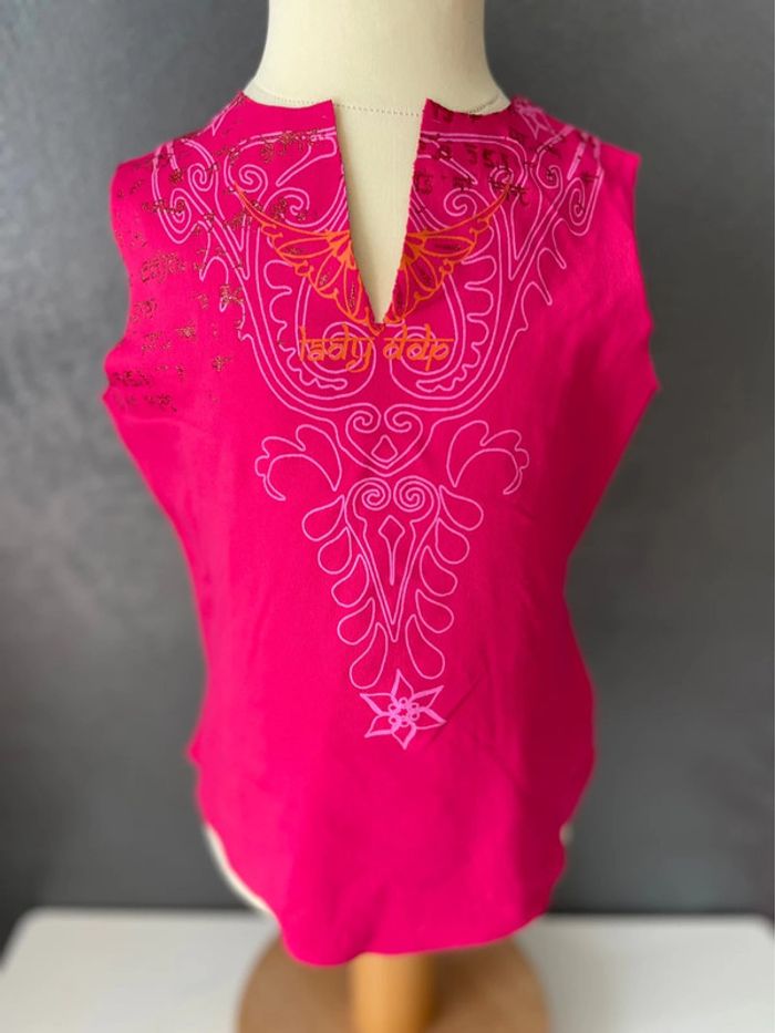 Débardeur rose fille