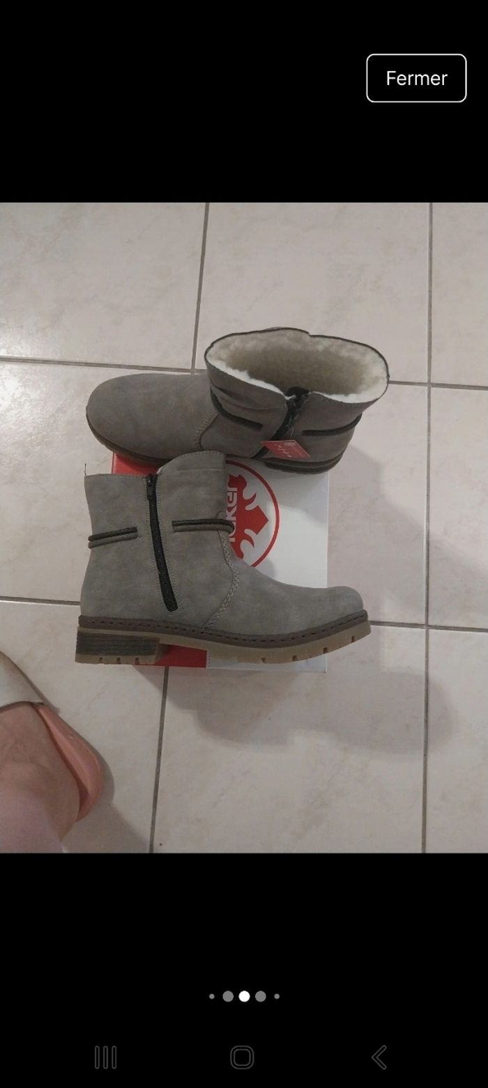 Bottines riecker taille 39 - photo numéro 5