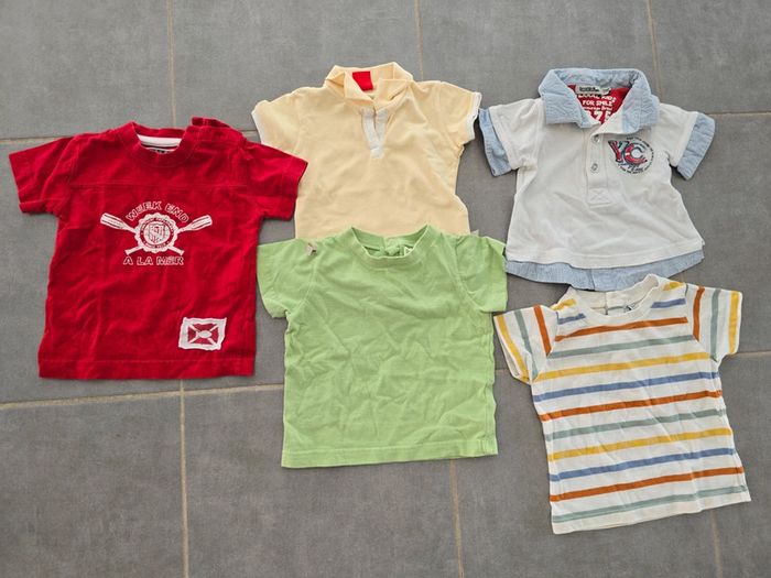 Lot de 5 tee-shirts manches courtes