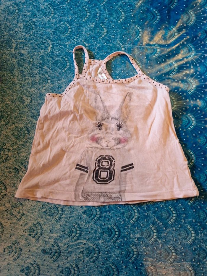 Débardeur 3 ans lapin