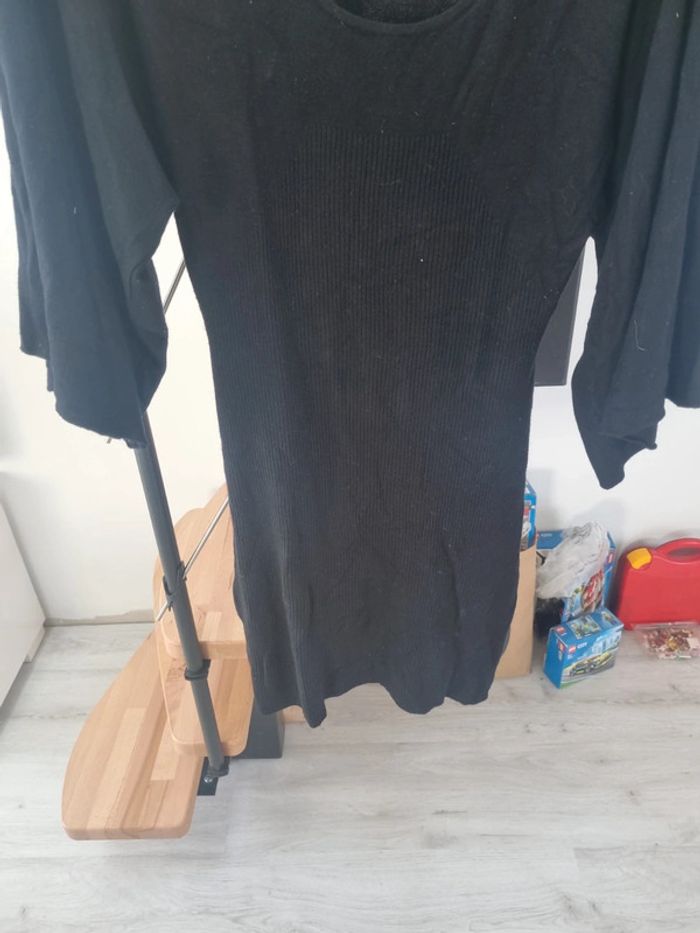 Robe pull noir - photo numéro 4
