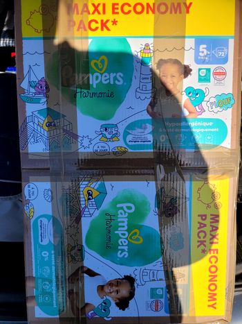 Lot couches pampers harmonie taille 5 