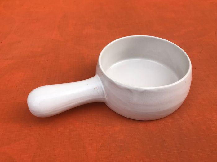 Poêlon à feu / Caquelon (résistant au four) Céramique à décor floral - photo numéro 5