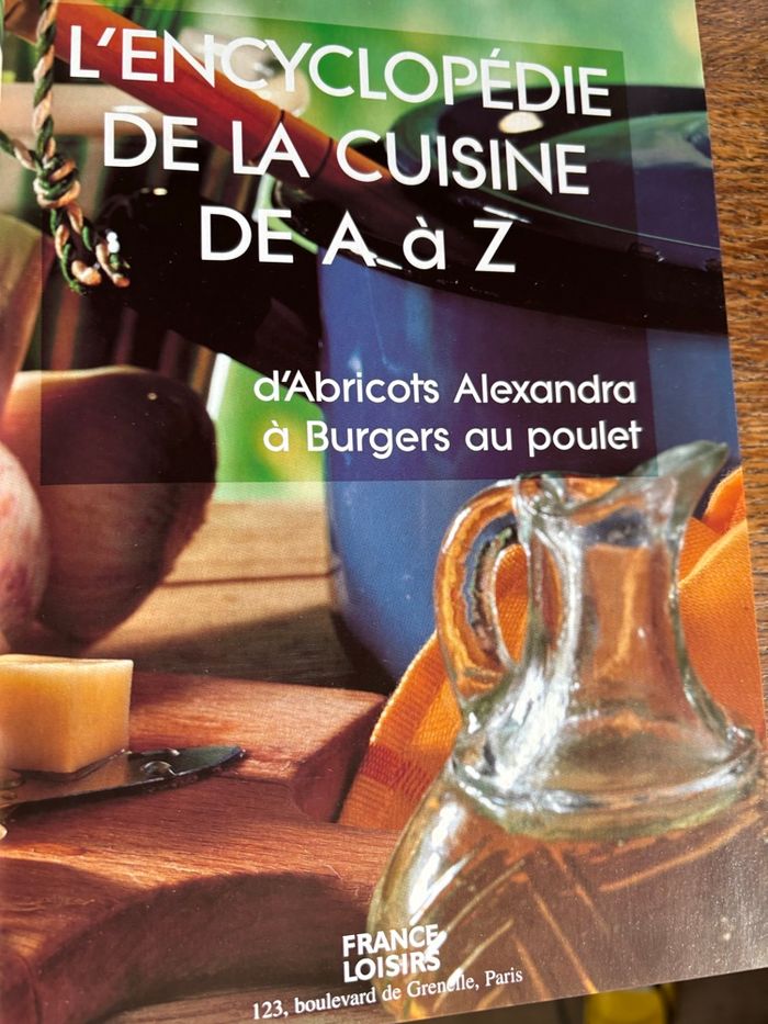 Encyclopédie de la cuisine de A à Z volume 1 - photo numéro 4