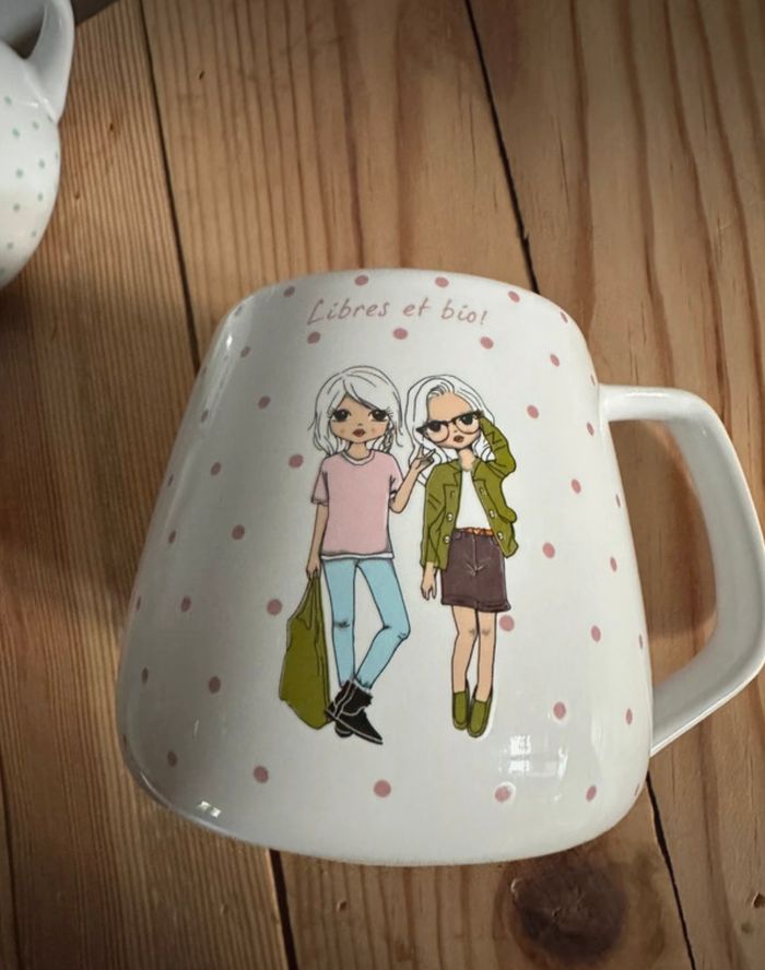 2 Tasses Mugs Bio Nutrisanté - photo numéro 2