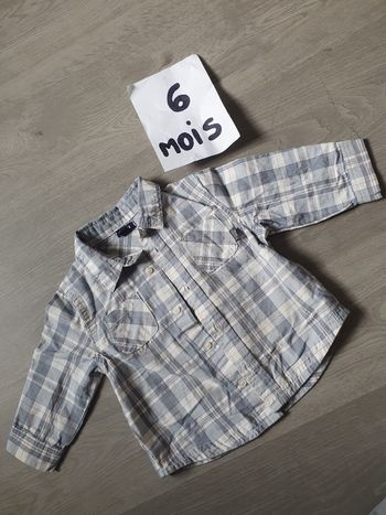Chemise 6mois garçon