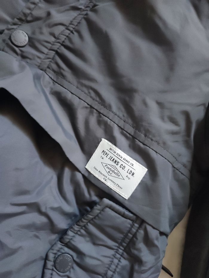Blouson à enfiler gris Pepe Jeans taille 8 ans - photo numéro 3