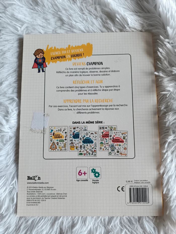 NEUF Cahier : Deviens champion en logique _ dès 6 ans _ Ballon - photo numéro 8