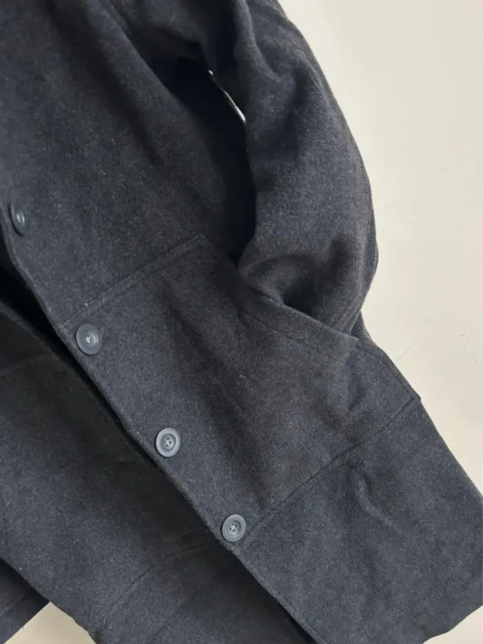 Manteau long laine/cachemire H&M - photo numéro 3