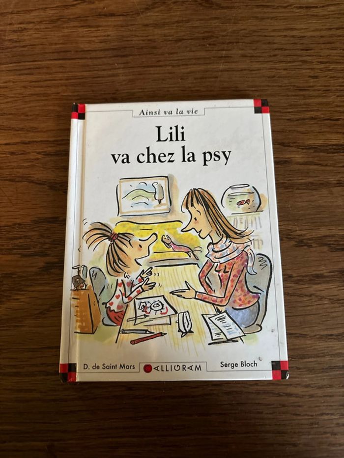 Livre Lily va chez le psy