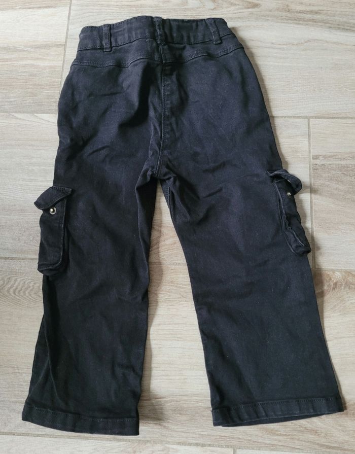 Ensemble pull doré et pantalon coupe Cargo taille 4 ans - photo numéro 7