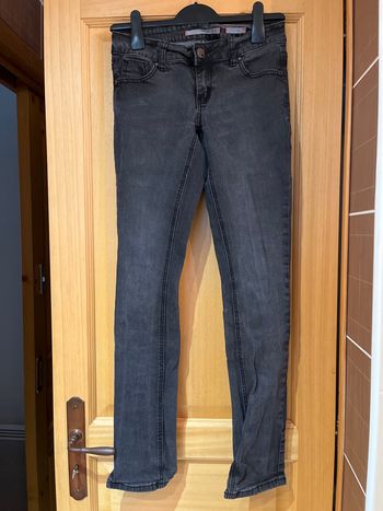 Jean gris taille basse 