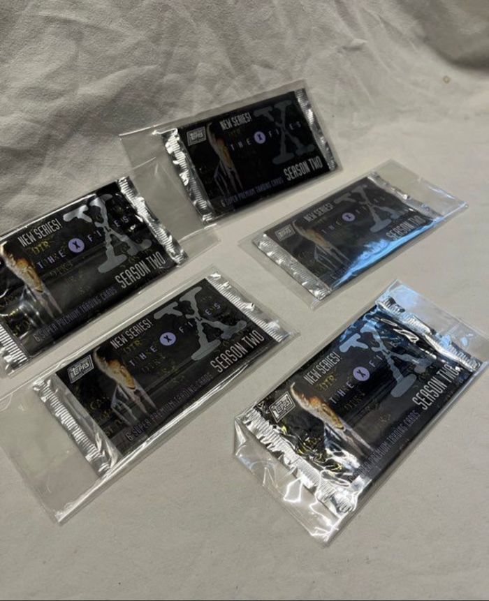 5 Boosters cartes à collectionner X-FILES neufs scellés - photo numéro 2