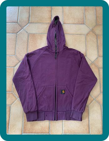 Gilet / Hoodie / Sweat zip Carhartt vintage