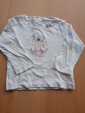 T-shirt manches longues 24 mois