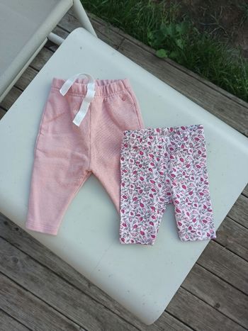 Lot legging bébé fille 3 mois