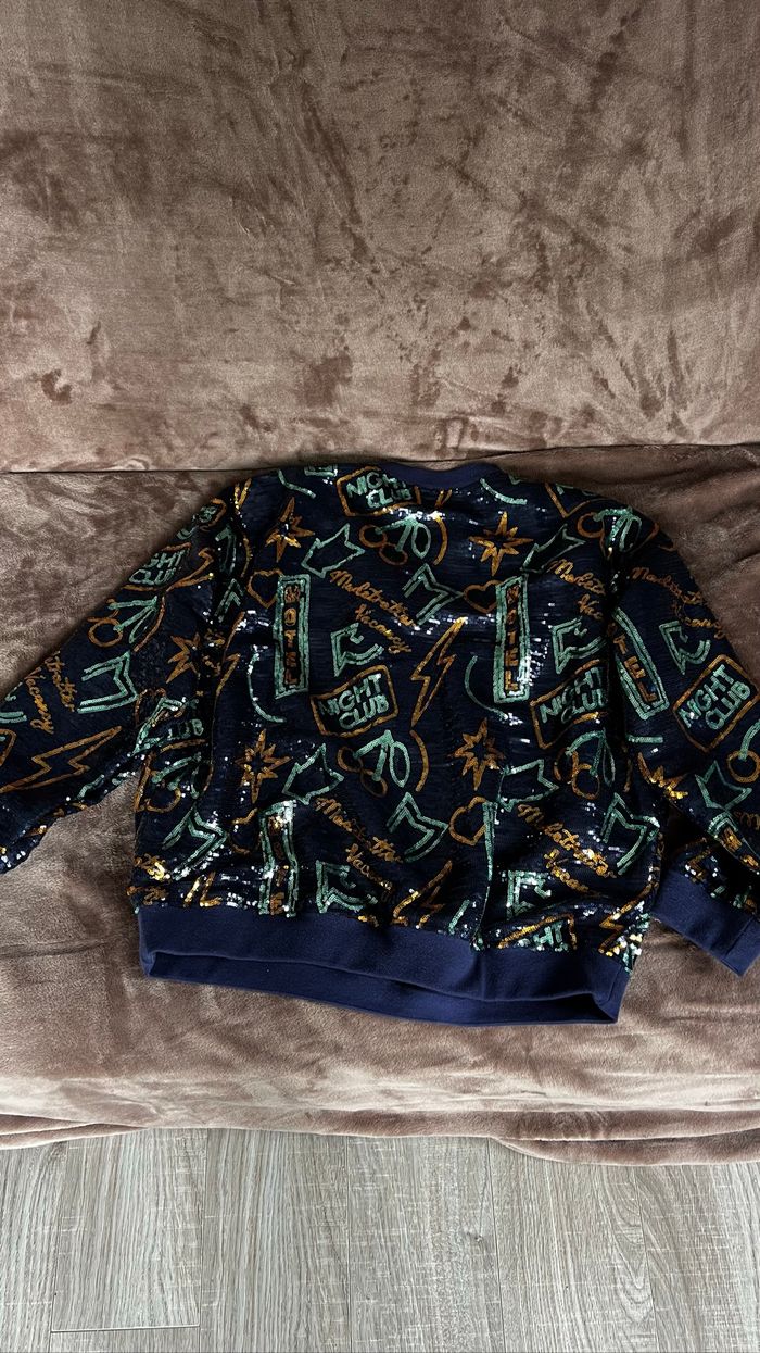 Sweat sequins Modetrotter taille 38 oversize - photo numéro 3
