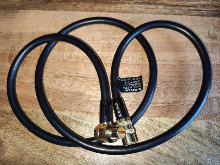 Câble antenne coaxial HDTV Premium 1m