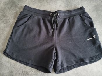 Short en molleton léger fille - Taille 16 ans - Energetics - Noir