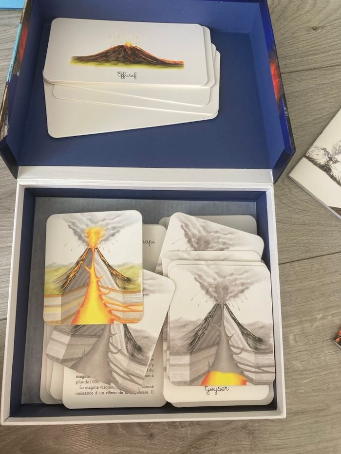 Mon coffret montessori LES VOLCANS - photo numéro 2
