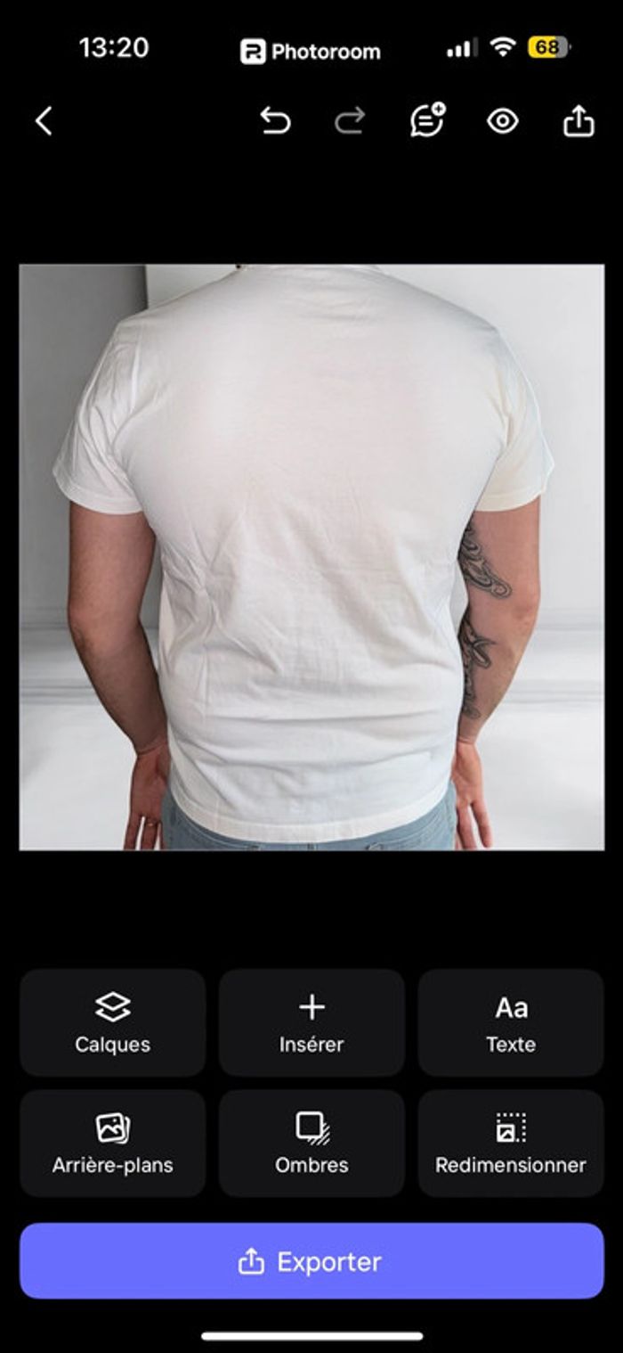 🌸 Jolie Tee Shirt Wesley Blanc Neuf - Taille 40 🌸 - photo numéro 5