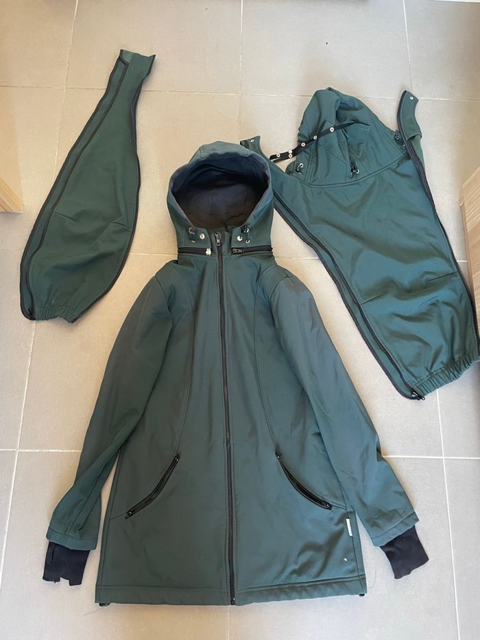 Manteau de portage femme enceinte softshell 4 in 1 - photo numéro 9