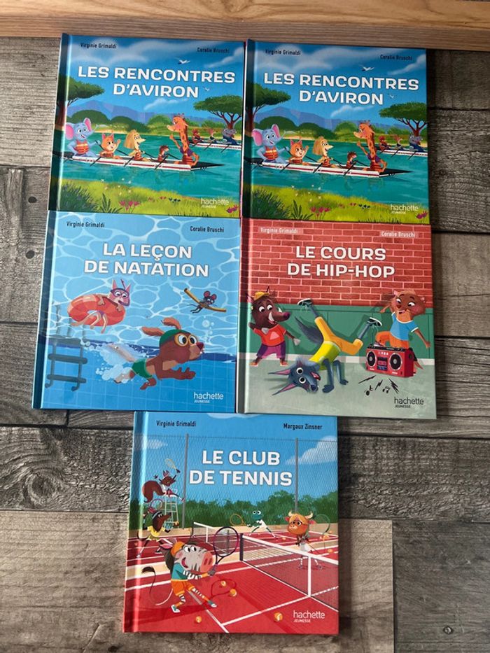 Lot de 5 livres 📚