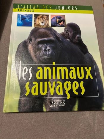 Livre les animaux sauvages
