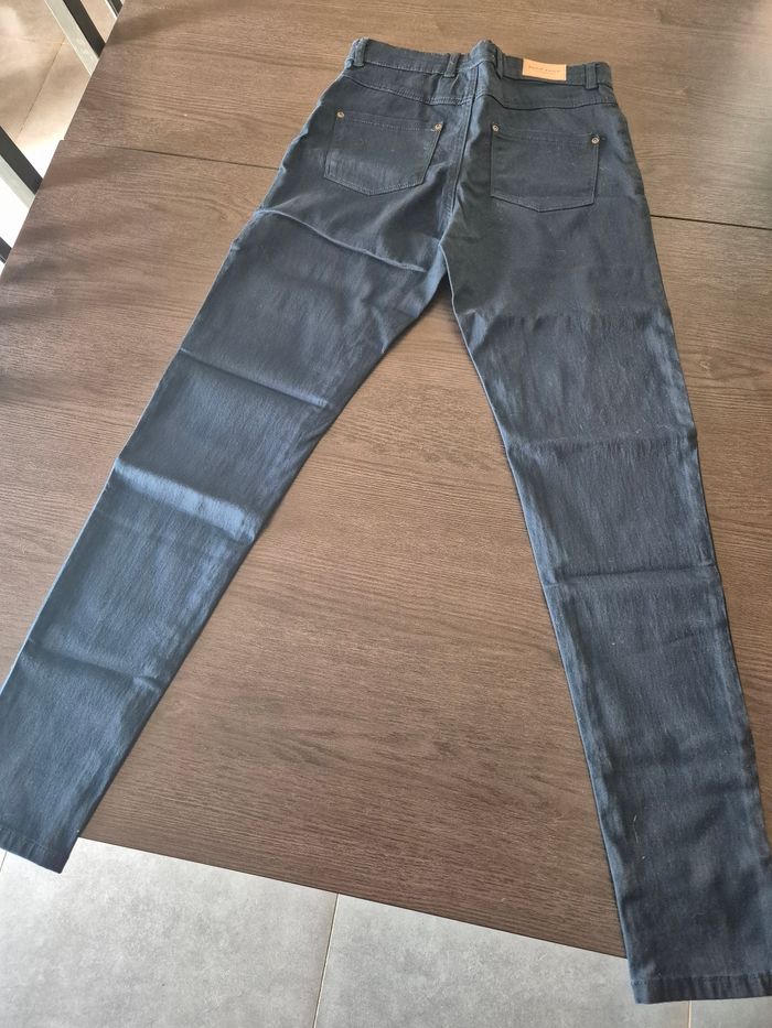 Pantalon skinny bleu taille 36 - Neuf - Naf Naf - photo numéro 3