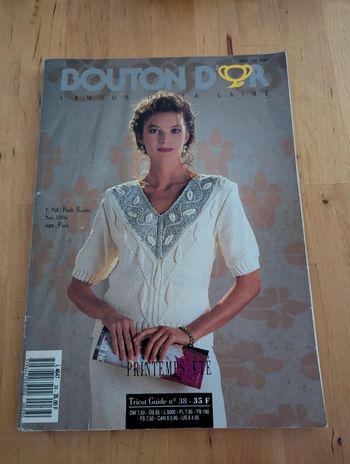 Magazine vintage Bouton d'or n°38