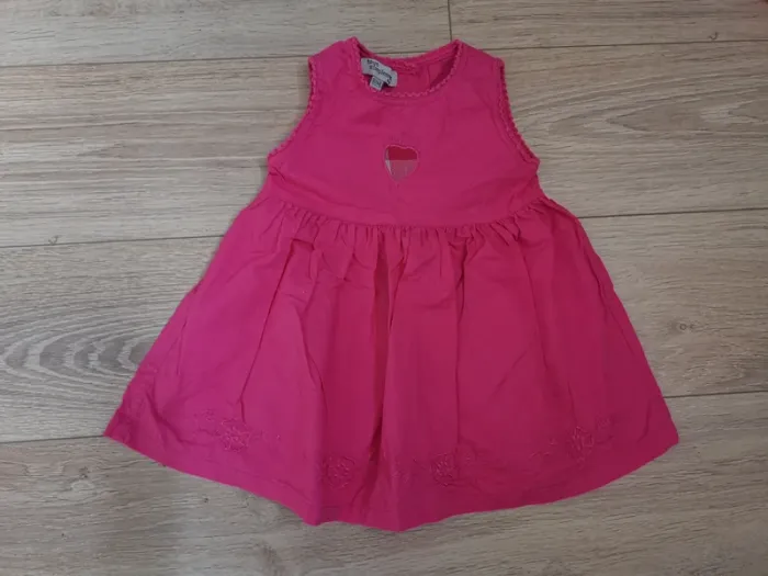 Lot de 2 robes d'été fille 1 an - photo numéro 4