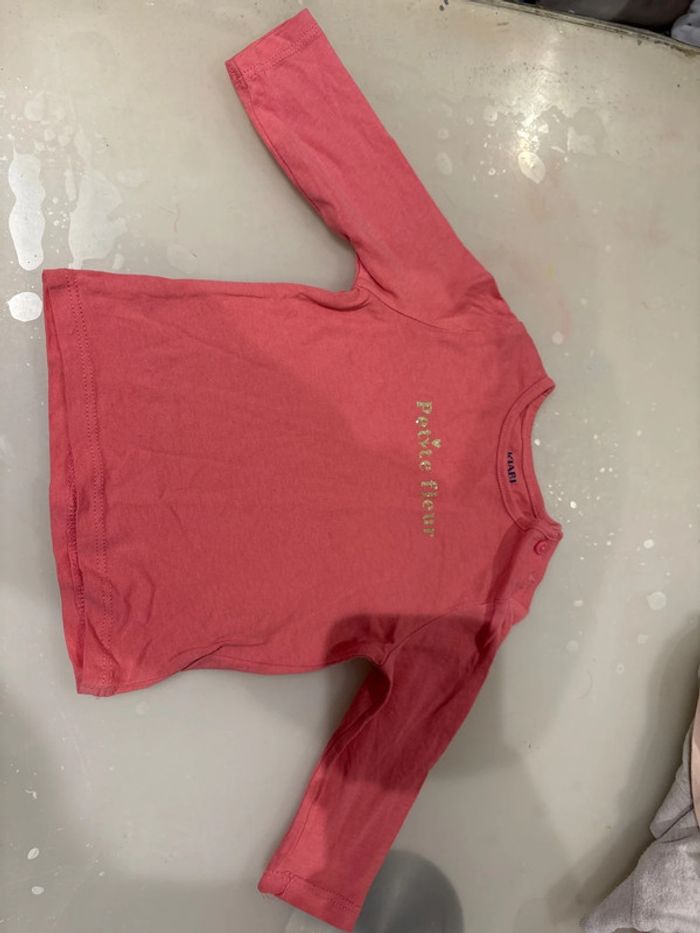 Lot tee shirt bébé fille - photo numéro 4