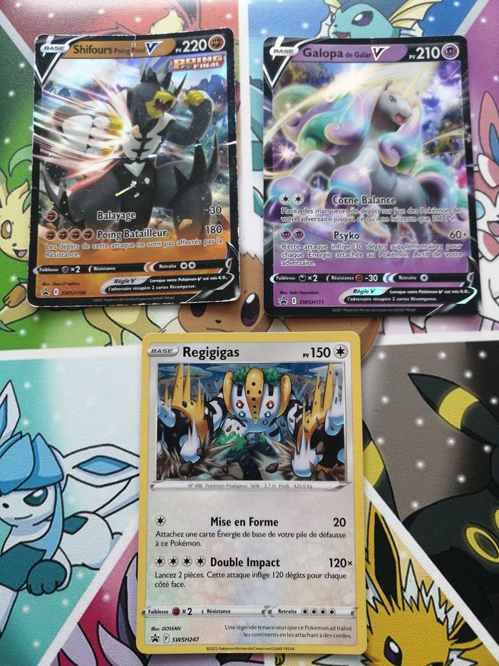 Carte pokemon promo SWSH 247,SWSH 111, SWSH 106