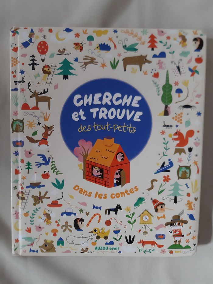 livre enfant - Cherche et trouve des tout-petits - Dans les contes