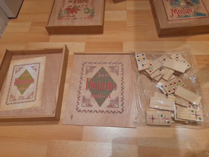 Jeu de domino double six atlas