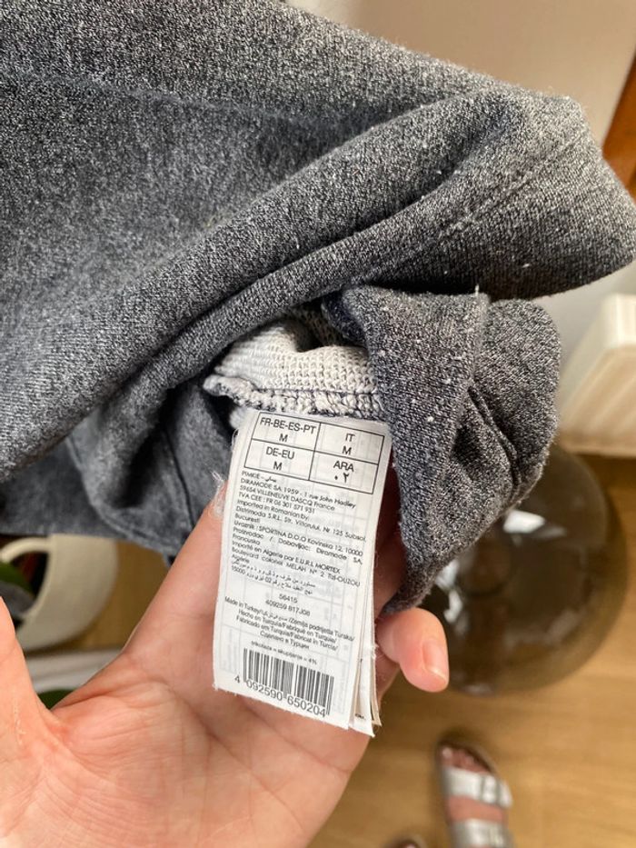 Chemisier pull gris à col perlé - photo numéro 5