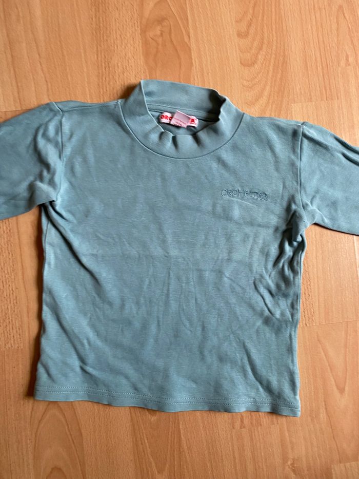 Joli sous-pull bleu ORCHESTRA T. 5 ans/110 cm garçon TBE - photo numéro 3