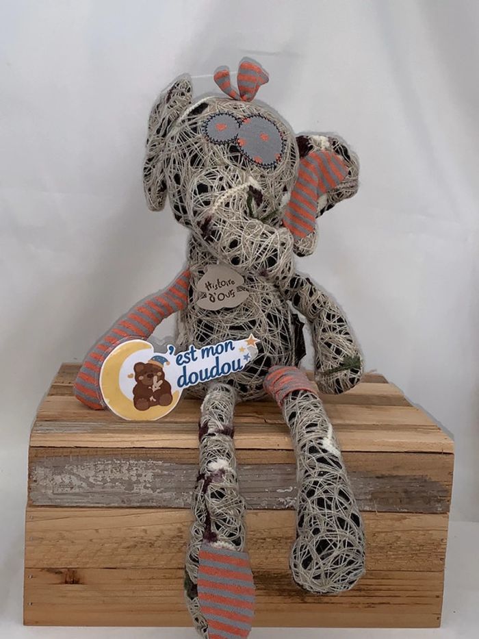 HD36 doudou éléphant histoire d’ours