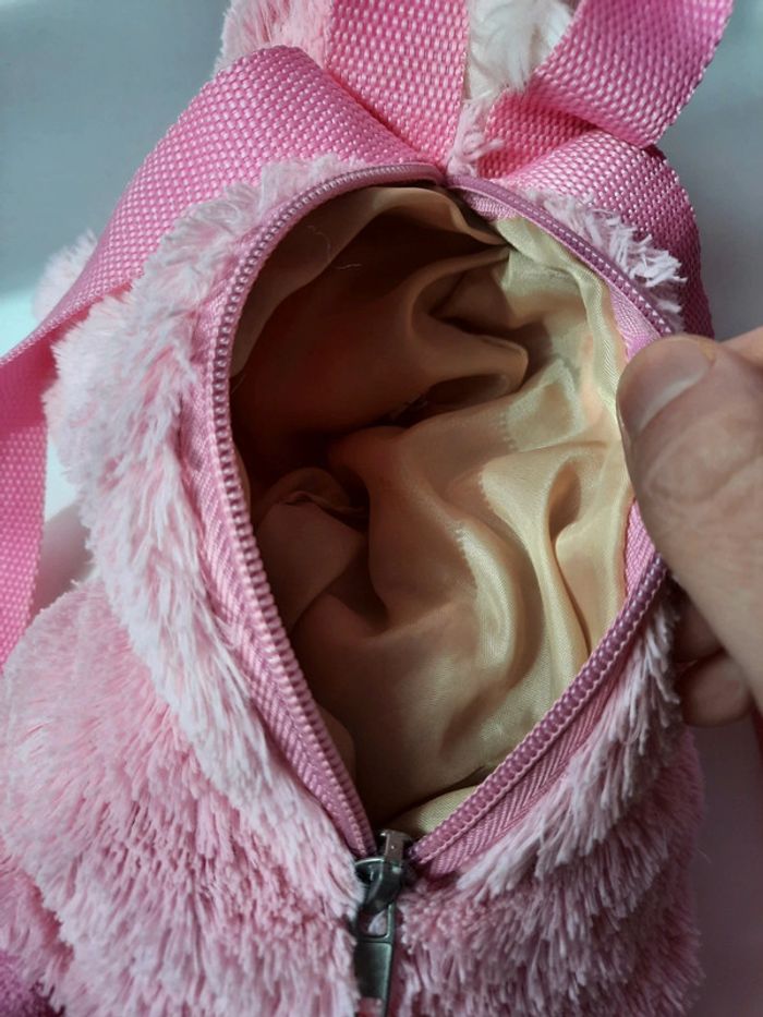 Sac à dos peluche licorne - photo numéro 4