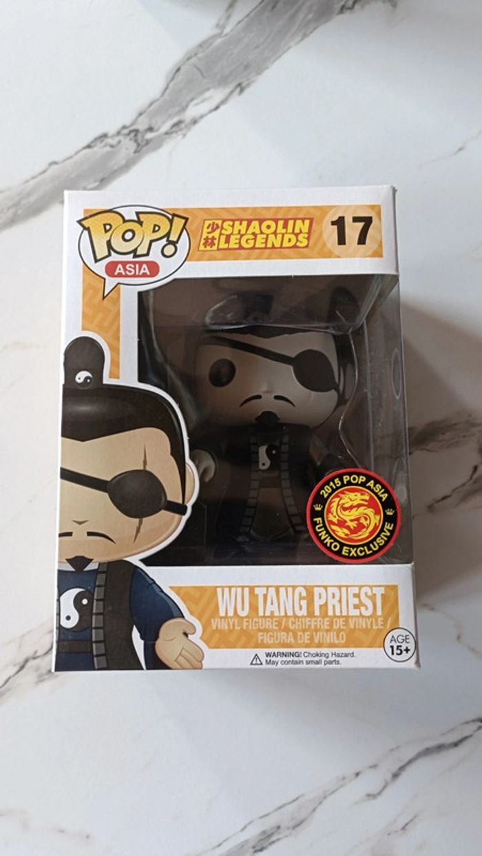 Funko pop Asia Wu Tang Priest 17