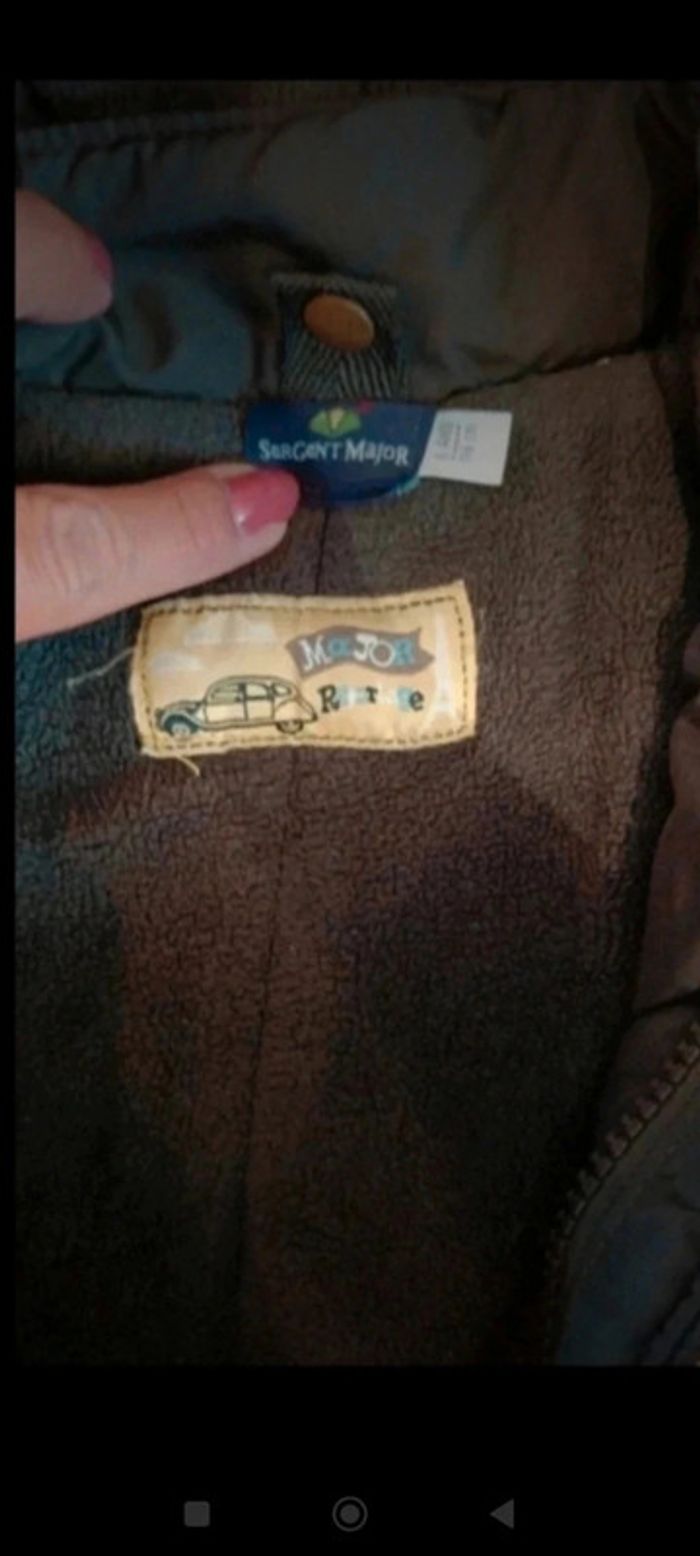 Veste chaude 3 en 1 sergent major 6 ans - photo numéro 10