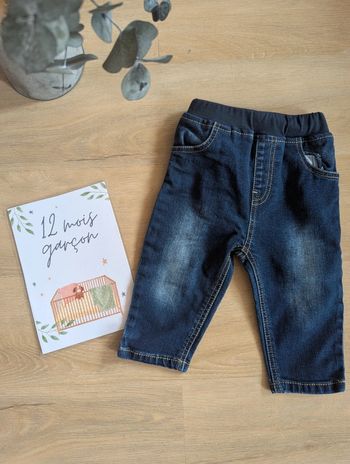 Jean Marine 12 mois pantalon