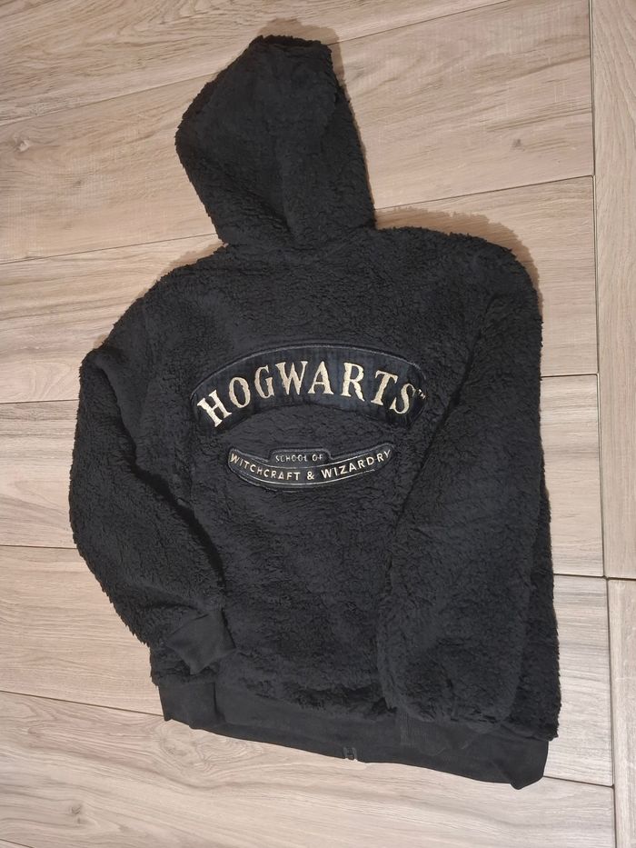 Veste mentaux polaire femme enfant adolescent Harry Potter hiver noir - photo numéro 3