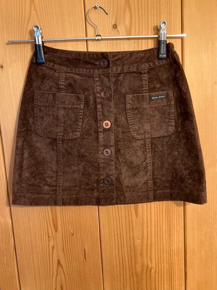 Mini jupe style daim guess vintage made in Canada
