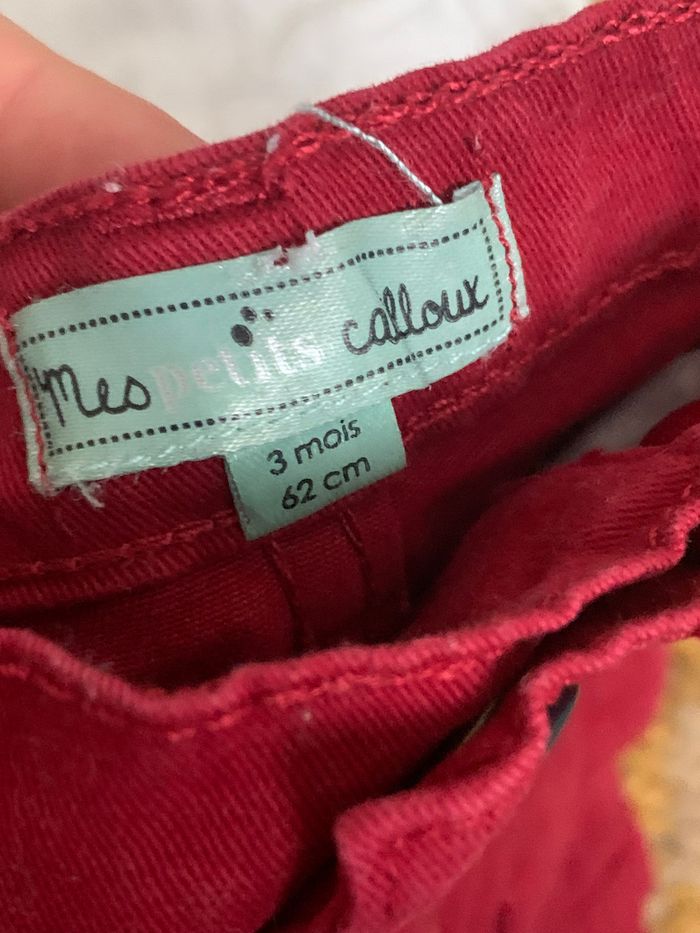 Ensemble Mes petits Cailloux 3 mois pantalon et T-shirt - photo numéro 2