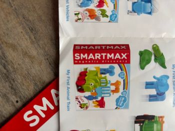 Lot 3 coffrets SmartMax – Animal Train + Farm Animals + Click & Roll