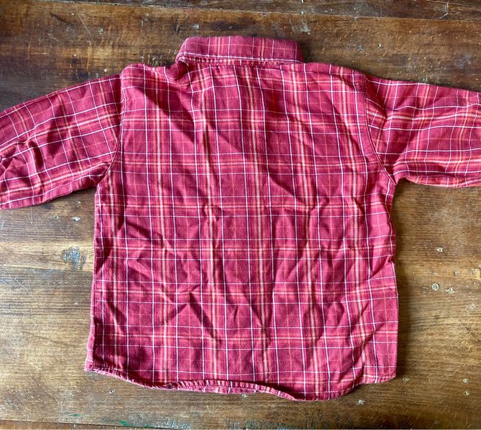 Chemise à carreaux rouges 18 mois Bout’Chou - photo numéro 5