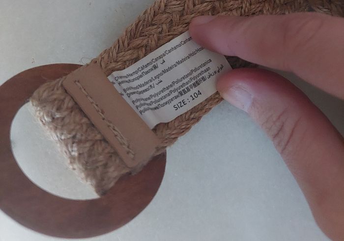 Ceinture beige - photo numéro 3